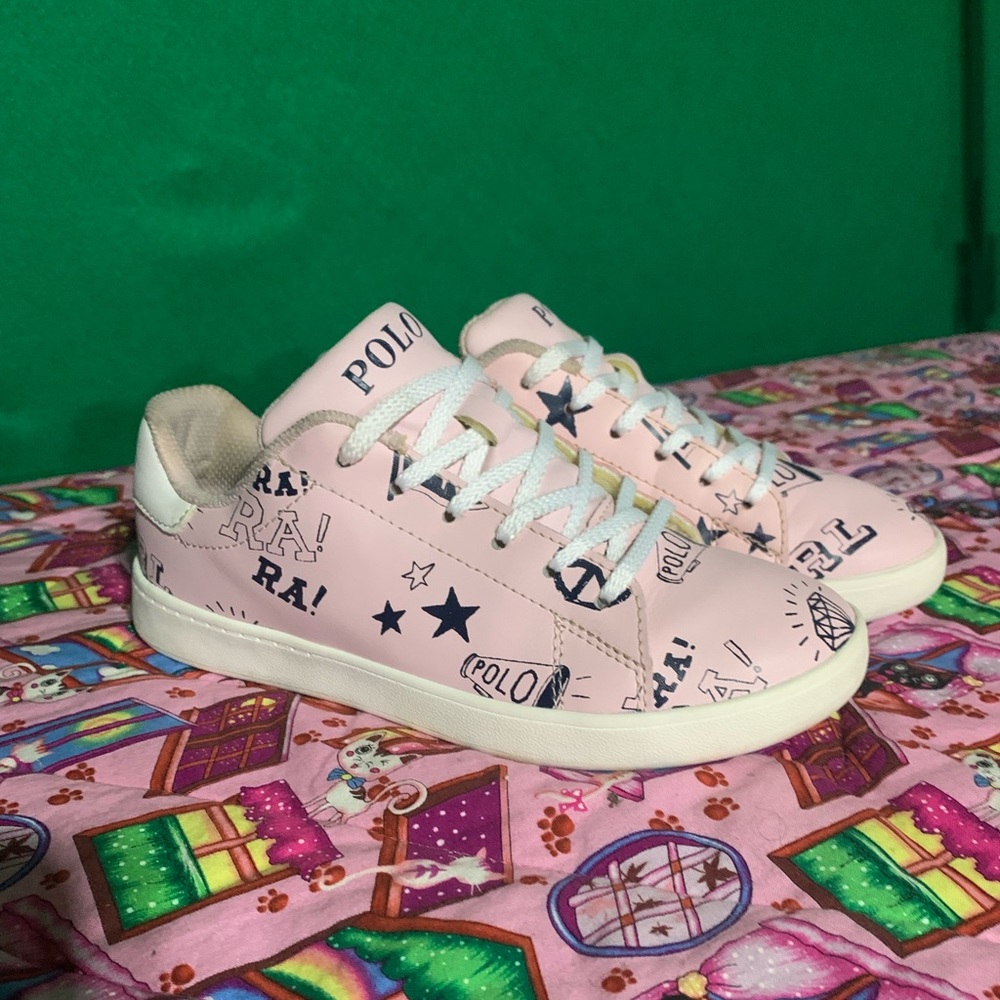 Ralph Lauren Polo shoes girls shoes size 4